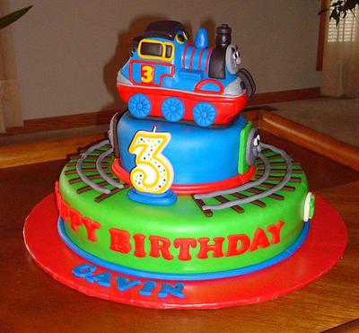 Thomas The Train Cake - Cake by naughtyandnicecakes