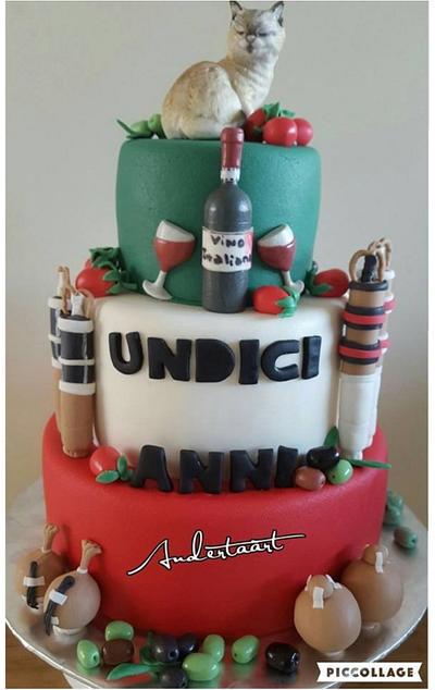 Italy - Cake by Anneke van Dam