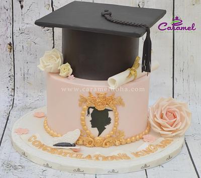 Graduation Cake - Cake by Caramel Doha