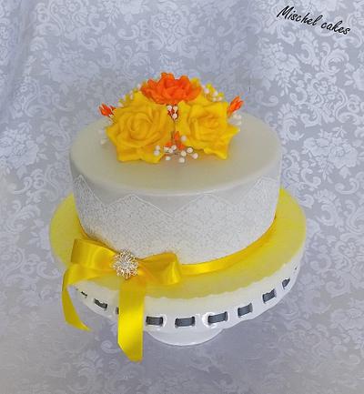 subtle beauty - Cake by Mischel cakes