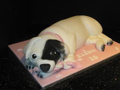 dog cake - Cake by d and k creative cakes