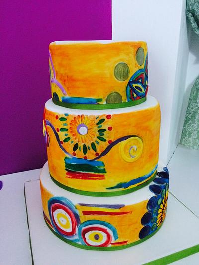 Mandala cake - Cake by MELANIASCAKEATELIER