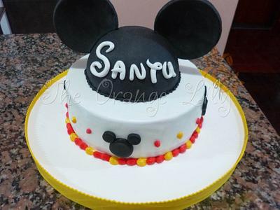 Mickey Mouse - Cake by TheOrangeLily