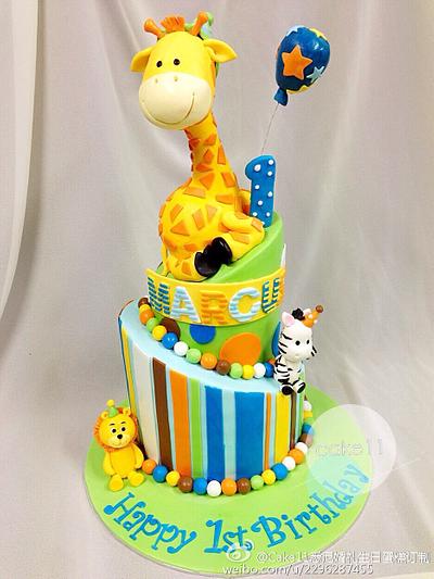 Animals theme cake - Cake by Cake11