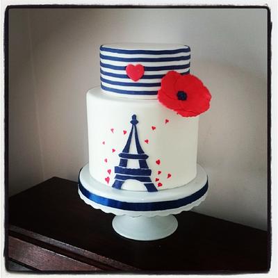  A Little bit of Paris  - Cake by Divine Bakes