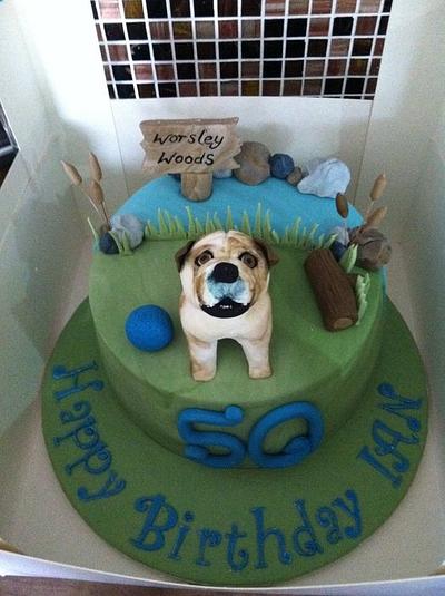 My First Dog cake - Cake by Lisa-Marie Gosling