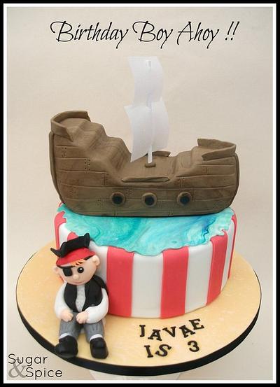 Ahoy Me Hearties ...  - Cake by Sugargourmande Lou