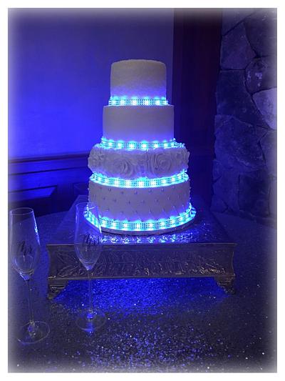 Great Gatsby Wedding - Cake by Brandy-The Icing & The Cake