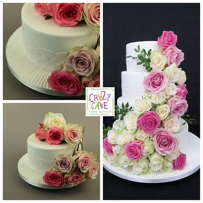 Paper wedding anniversary / First wedding anniversary - Cake by Crazy Cake