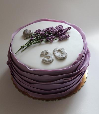lavender - Cake by martipa
