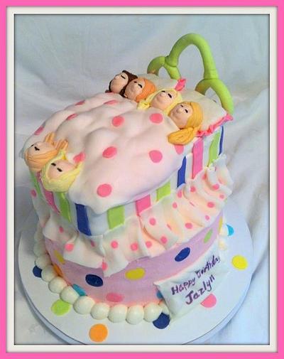 Girls Sleepover Birthday Cake - Cake by Angel Rushing