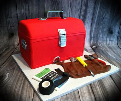 electrical tool box - Cake by Skmaestas