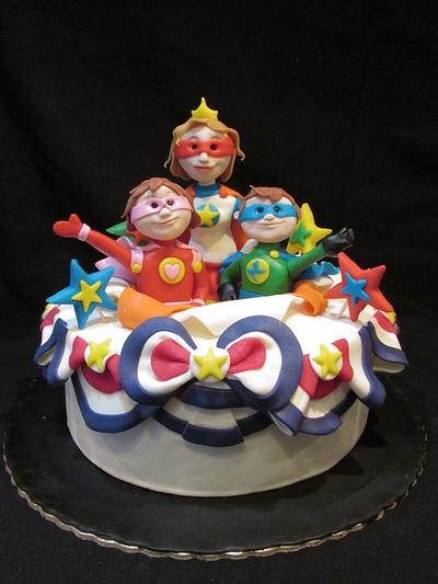 Super Mom! - Cake by Cristina Arévalo- The Art Cake Experience