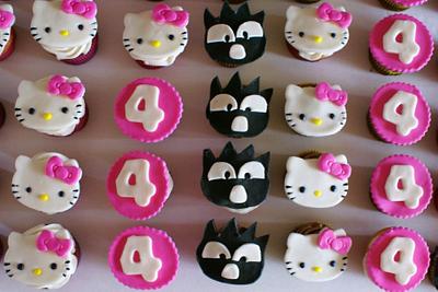 Hello Kitty cup cakes - Cake by Dolcetto Cakes