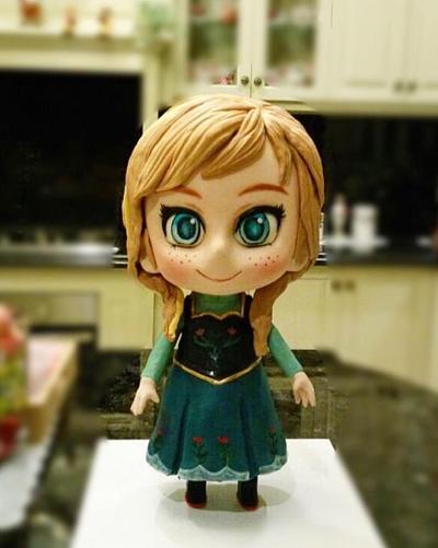 Anna frozen cake - Cake by Dsweetcakery