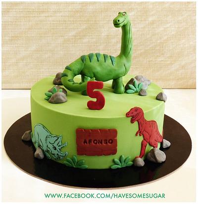 Dinosaurs - Cake by Margarida Abecassis