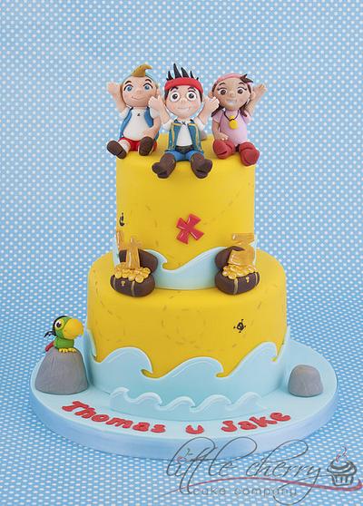 Jake and the Neverland Pirates Cake - Cake by Little Cherry