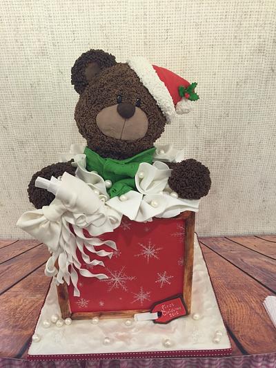 Christmas cake entry cake international 2015 - Cake by Two bees treat boutique 