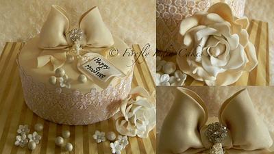 Vintage Lace - Cake by Firefly India by Pavani Kaur