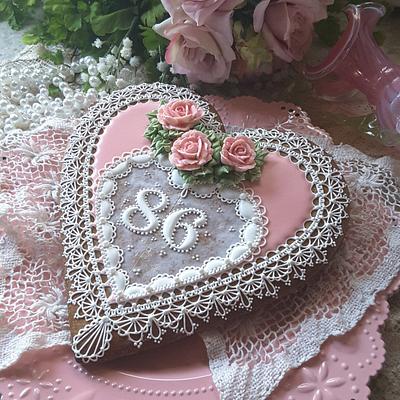 "86" Birthday  keepsake  - Cake by Teri Pringle Wood