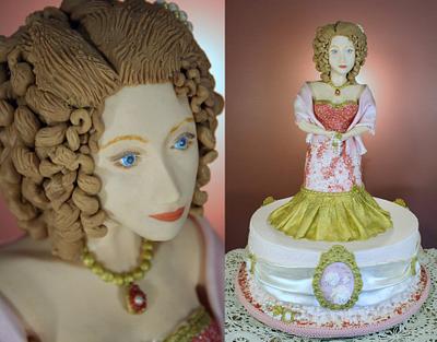The Lady - Cake by Deb Miller