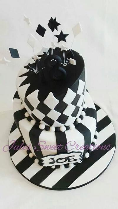 topsy turvy cake - Cake by Jules Sweet Creations