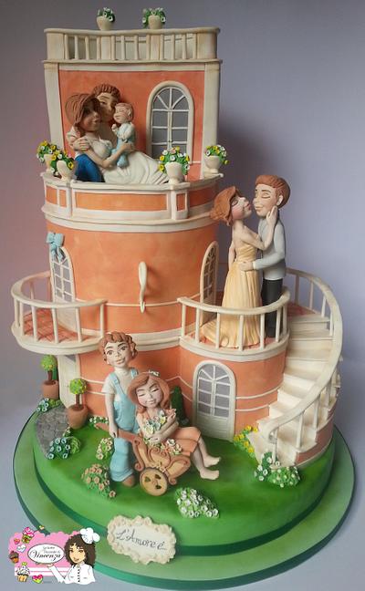 Love is... - Cake by Vincenza Rito - l'Arte nelle torte