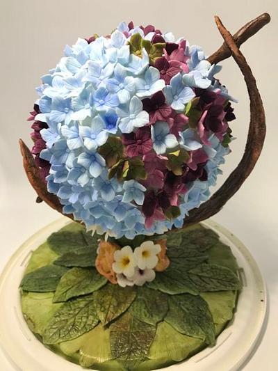 Floral globe - Cake by alek0