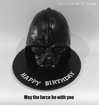 Darth Vader  - Cake by AlphacakesbyLoan 