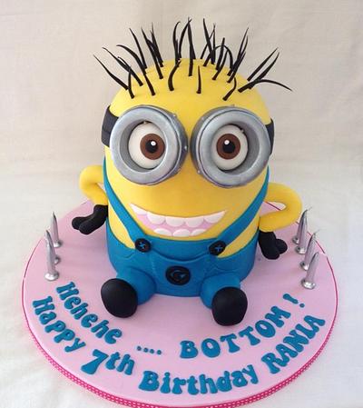 Minion cake - Cake by Cakes for mates