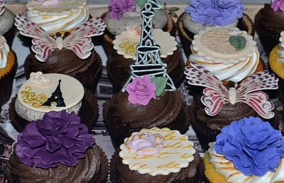 Oh lala....Paris! - Cake by Tress Cupcakes