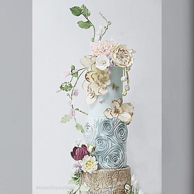 Garden Florals Cake  - Cake by Jackie Florendo