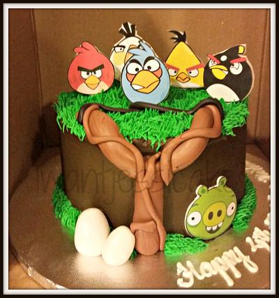 Angry Birds - Cake by Jessica Chase Avila
