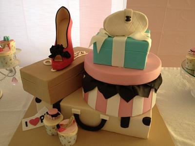 Birthday Cake for a Fashionista - Cake by Dell Khalil