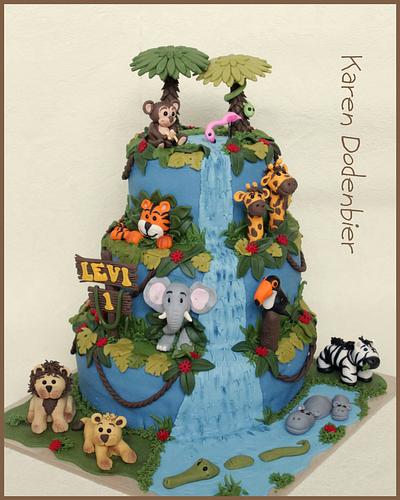 Jungle fever! - Cake by Karen Dodenbier