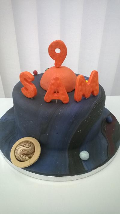 Solar System Birthday Cake - Cake by Combe Cakes