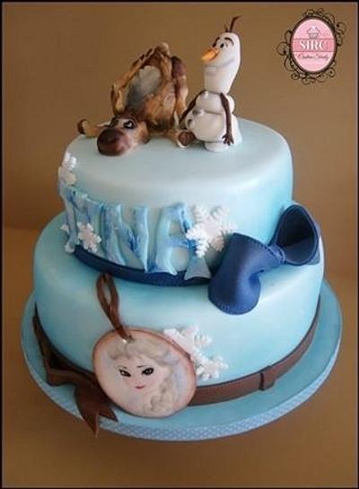 Frozen - Cake by Cristina Sbuelz
