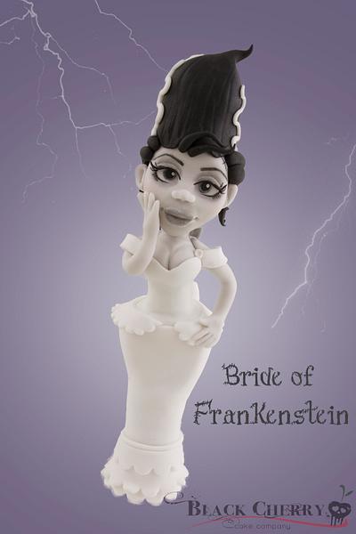Bride of Frankenstein - Cake by Little Cherry
