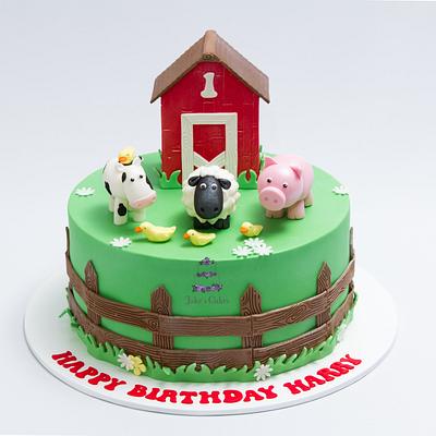 Farm Cake - Cake by Jake's Cakes
