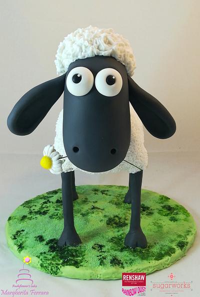 Daisy Sheep - Cake by Fashflower's cake by Margherita Ferrara