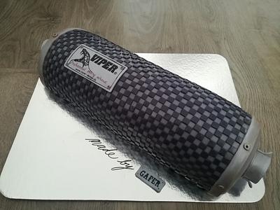 ,,Viper,, exhaust :)  - Cake by Martina