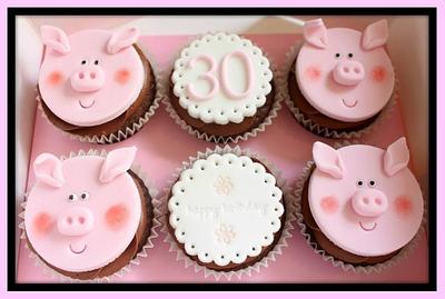 Piggy Cupcakes - Cake by Jo's Cupcakes 