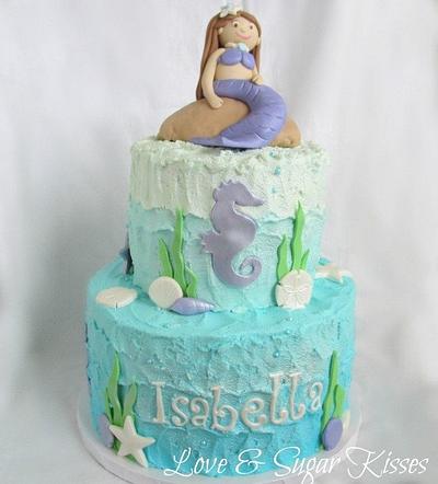 Mermaid Under the Sea  - Cake by Maria Davis