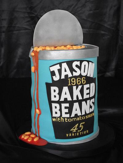 Baked Bean Tin - Cake by RGCakes