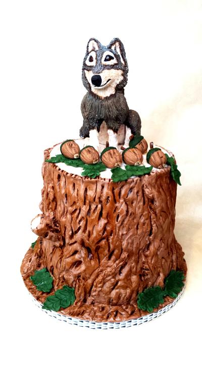 Wolf lover - Cake by Aneta Paczkowska