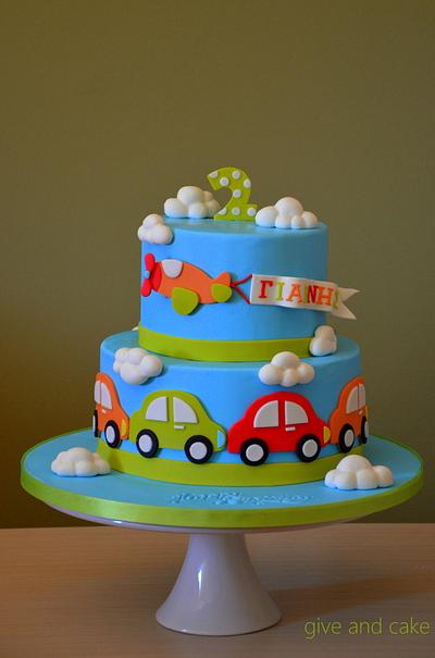 Little boy cars #1 - Cake by giveandcake