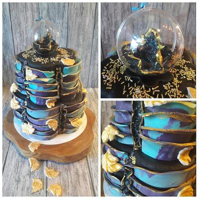 Beautiful geode cake - Cake by Pien Punt