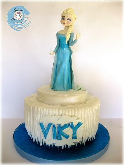 Elsa - the cake  - Cake by Silvia Mancini Cake Art