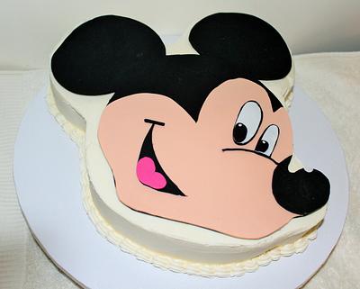 Mickey Mouse Cake - Cake by Rosie93095