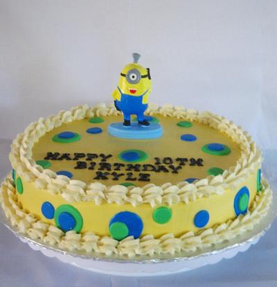 Minion Birthday Cake - Cake by amie